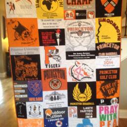 Custom T-Shirt Memory Quilt Throw Size Keepsake - thumbnail 4