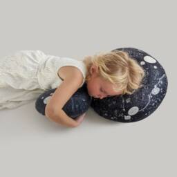 The Soft Rocks Stone Pillow, Black Moon, Home Decoration, Pebble, Living, Throw Pillows, Kamushi, Footrest Foostoo, Pouf - thumbnail 2