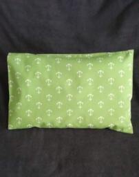 Green With White Anchor Pillow Case/ Newborn Toddler Children Kids Boy's Case - thumbnail 1
