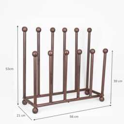 Rectangular Welly Boot Stand - thumbnail 4