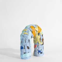 Ceramic Sculpture Portale 0043 - Minimalist Design Home Furniture & Decor Handmade in Italy - thumbnail 3