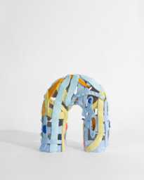 Ceramic Sculpture Portale 0043 - Minimalist Design Home Furniture & Decor Handmade in Italy