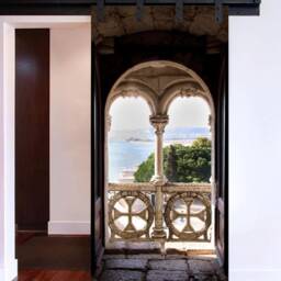 Door Wall Sticker Sea View From The Tower Bel??m/ Moroccan Wallpaper/ 3D Mural/ Bel??m Decal/ Belem/ Vinyl Wraps - thumbnail 3