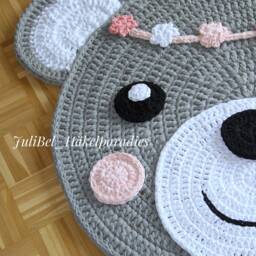 "Children's Room Carpet, Bear Carpet.carpet, Bear Carpet""Flower" - thumbnail 3