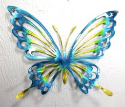 Metal Butterfly Wall Art, Decor, Garden, Aluminum Butterfly, Outdoor Butterflies For Girls Room