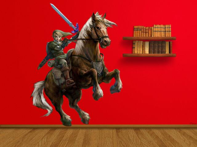 Zelda Full Color Decal, Color Sticker, Wall Art, Cn 087