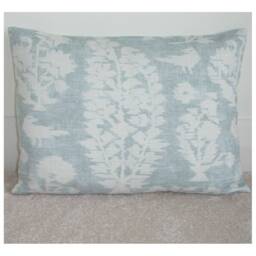 "Birds Cushion Cover Duck Egg With Zip 12X16 Oblong 16""X12" - thumbnail 3