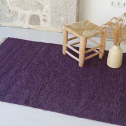 Medium Purple Rug 100x150 cm, Kids Rug, Bedroom Kitchen Bathroom Decor, Tapis Mauve, Lila Teppich - thumbnail 4