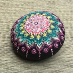 Large Exotic Dahlia Mandala - thumbnail 2