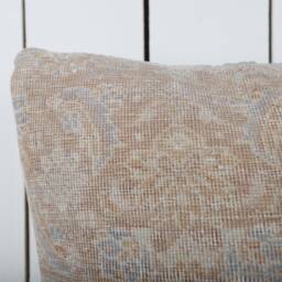 Vintage Turkish Kilim Pillow Cover Bohemian Accent Cushion - 16x16 - thumbnail 2