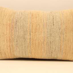 12x20 Turkish Kilim Lumbar Pillow Boho Pillow Bohemian Cushion Navajo Rugturkish Cover Armchair Case 4Oef-154 - thumbnail 2