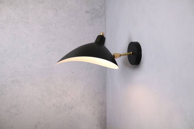 Black Bedside Wall Lamp, Reading Lamp , Lighting, Matt Light, Aluminum Vanity Light Fixture, Sconce - image 1