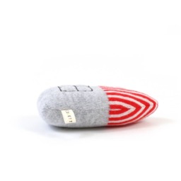 House Baby Rattle - Soft Knitted Newborn Toy Shower Gift - thumbnail 3
