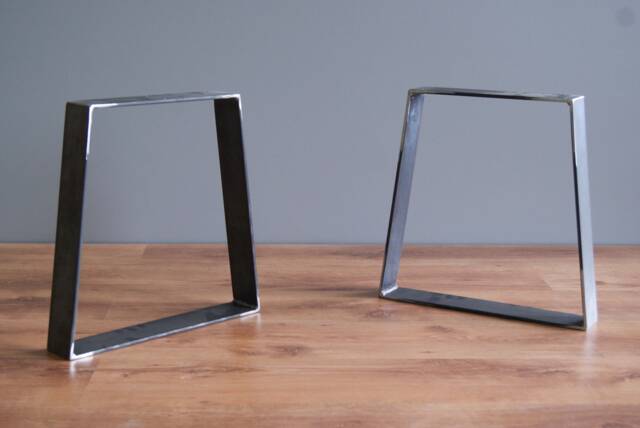 Trapezoid Bench Legs - Set Of 2 - Coffee Table Pieds De Tischbeine High Quality - image 1