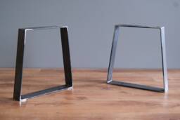 Trapezoid Bench Legs - Set Of 2 - Coffee Table Pieds De Tischbeine High Quality - thumbnail 1