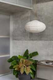 Oslo Cotton Dome Pendant Light Natural Woven Ceiling Lamp, Cozy Modern Hanging Lighting Fixture