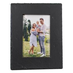 Personalised Slate Photo Frame Engraved Family Picture Frame - thumbnail 3