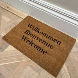 Personalised Custom Doormat - Cozy Coir Welcome Mat Doormat Any Text - thumbnail 3