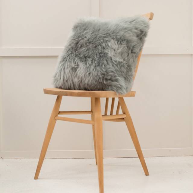 Sheepskin Scatter Cushion, Genuine Sheepskin - image 1