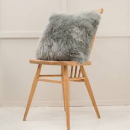 Sheepskin Scatter Cushion, Genuine Sheepskin - thumbnail 1