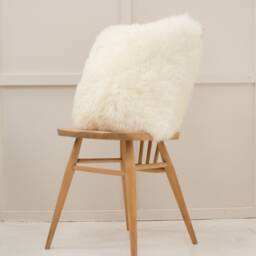 Sheepskin Scatter Cushion, Genuine Sheepskin - thumbnail 4