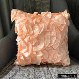 "Pillow Sham Peach Pink Decorative 24""x24""/26""x26"