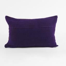 Pillow Cover, Purple Mud Cloth, Handmade Pillow Cover - thumbnail 1