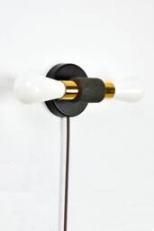 Modern Wood Double Wall Sconce - Custom Finishes Two Light Fixture Horizontal Or Vertical Lighting Design Plug Hardwired