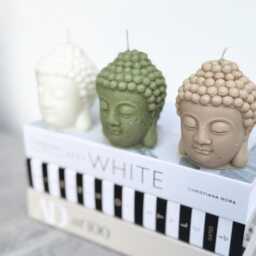 Buddha Candle, Premium Fragranced Soy Wax Cotton Wick Candles. Meditation Candle. Relaxation Candles, Spiritual - thumbnail 3