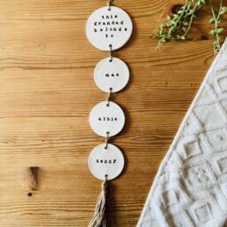 Personalised Father's Day Plaque, Grandad Wall Hanging - thumbnail 2