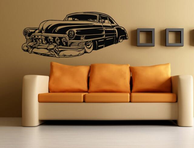 American Muscle Low Rider Racing Sport Cars Wall Window Sticker Decal Vinyl Silhouette Decor L1886 - image 1