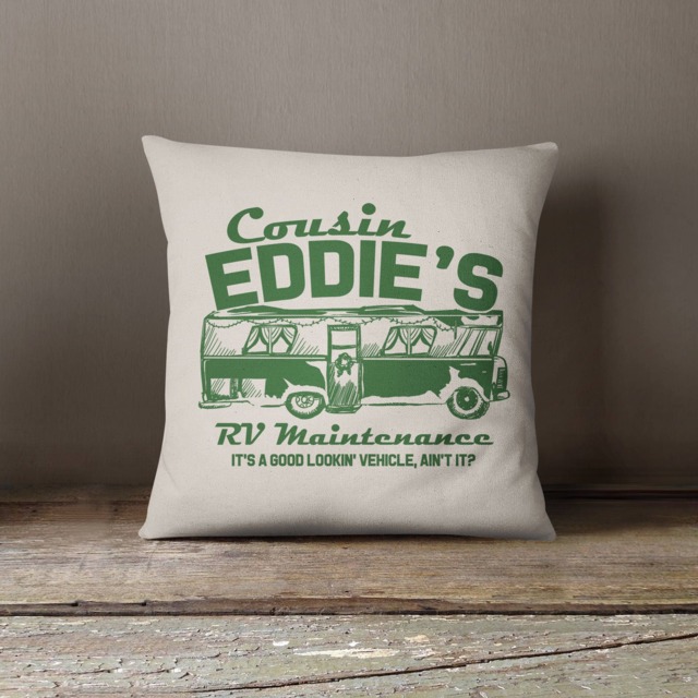 Christmas Decorative Pillow - Cousin Eddie's Rv Funny Throw 18 - image 1