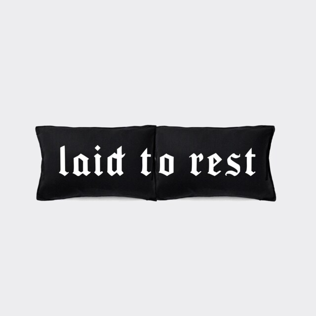 Black Goth Pillow Case Set - image 1