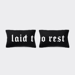 Black Goth Pillow Case Set - thumbnail 3