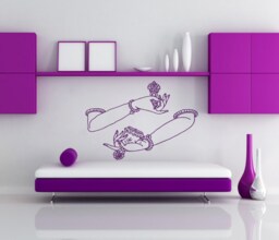 Wall Decals Yoga Hand Hamsa Indian Buddha Decal Vinyl Sticker Home Decor Art Mural Nursery Bedroom Interior Design Ms466