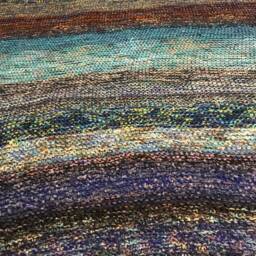 Blue Squish Bedspread Or Afghan - thumbnail 4