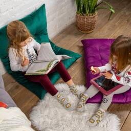Reading Nook Floor Cushion For Kids, Water Repellent Seat Cushion, Pillow, Large Bench Seating Pillow - thumbnail 4