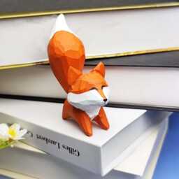 Custom Handmade Wooden Red Fox Figurine Mother's Day Gift, Adorable Carved Ornament, Miniature Gift For Nature Lover - thumbnail 3