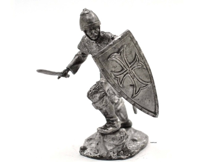 Tin 54mm Byzantium Infantryman Ix - Xi Century Metal Castings - image 1