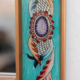 "Peruvian Mirrors ""Colonial Turquoise" - thumbnail 3