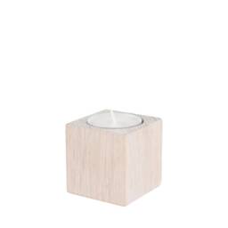 Tealight Holder Oak - thumbnail 2