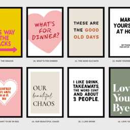 Humorous Home Print Set Baby Guinness, Adulting, Pop The Kettle Art - thumbnail 3