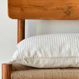 Neutral Natural Color & Fiber Pillow Cover - thumbnail 3