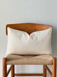 Neutral Natural Color & Fiber Pillow Cover - thumbnail 1