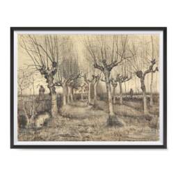 Vincent Van Gogh Art Reproduction Posters - Poster Printing Wall Print For Home Office Decor Pollard Birches - thumbnail 1