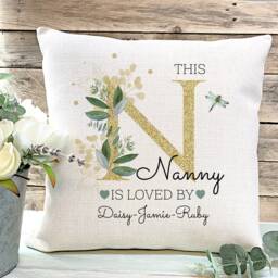 Personalised Granny Cushion, Mothers Day Gift, Birthday New Christmas Gift From Grandchildren - thumbnail 3