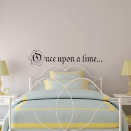 Once Upon A Time Wall Decal - Fairytale Nursery Decor P161 - thumbnail 2