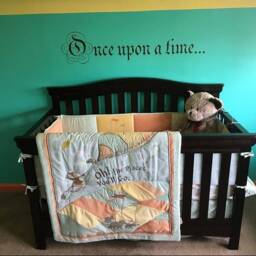 Once Upon A Time Wall Decal - Fairytale Nursery Decor P161 - thumbnail 1