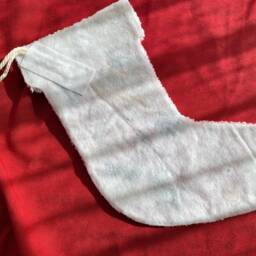 Christmas Stocking Punch Needle, Handmade Decor, Gift, Stockings, Holiday Stockings - thumbnail 3