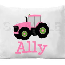 Farm Tractor Pillow Case Personalized Pillowcase Boys Or Girls - thumbnail 2